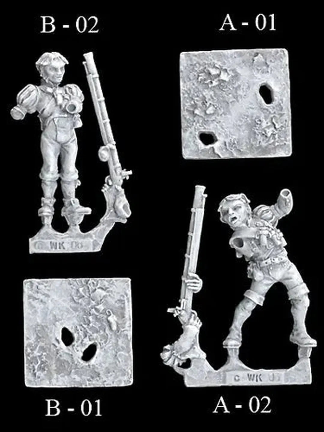Imperiale Arquebusiere 3-Freebooter Miniatures-Radaddel