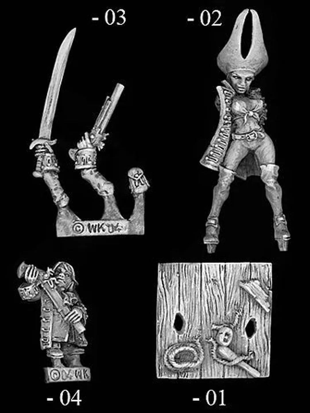 Pirate Queen | Piraten-Freebooter Miniatures-Radaddel