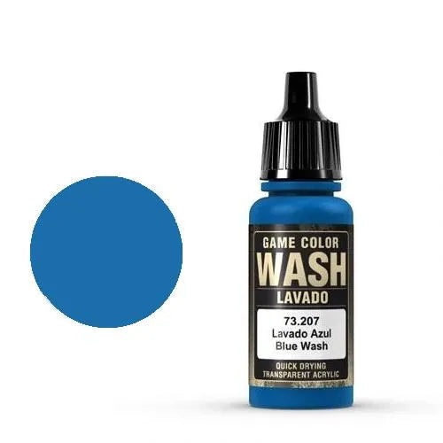 Game Color Ink 085 Wash Blue Shade-Vallejo-Radaddel