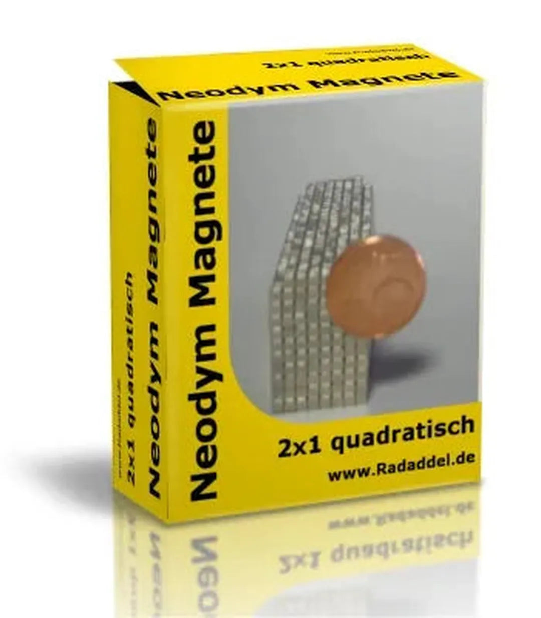 10 Neodym Magnete quadratisch 2 x 2 x 1 mm-Tabletop Depot-Radaddel