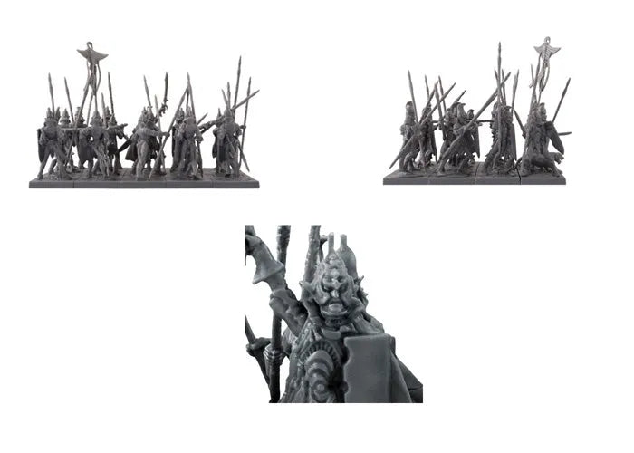 Elf Spearmen Regiment-Mantic Games-Radaddel