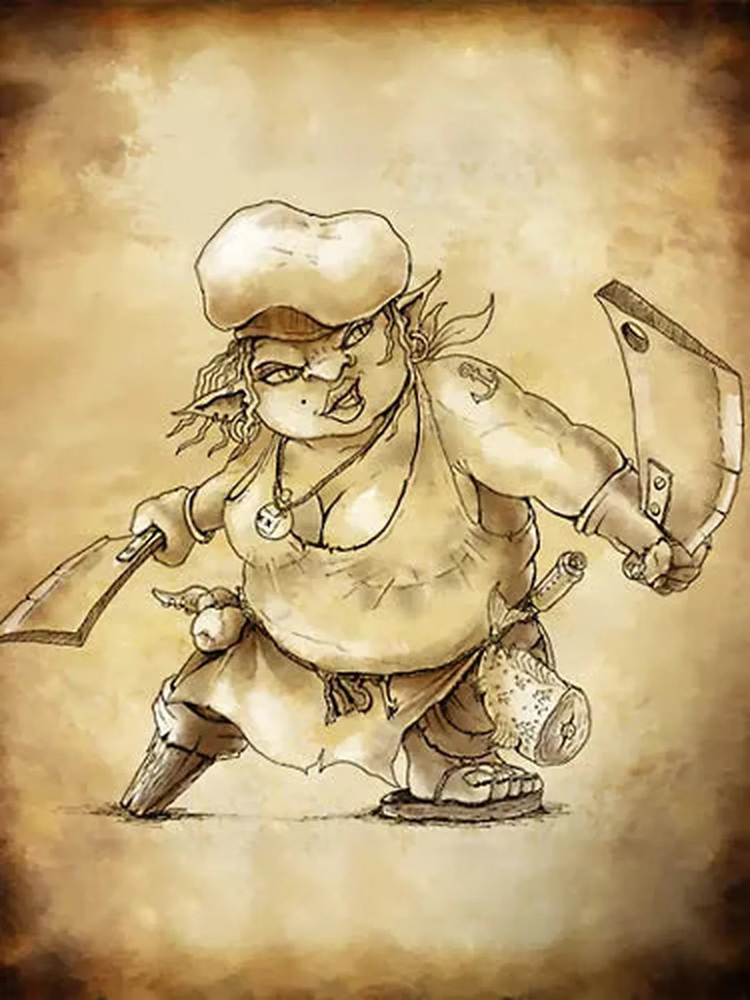 Momma Cebada | Goblin Piraten-Freebooter Miniatures-Radaddel