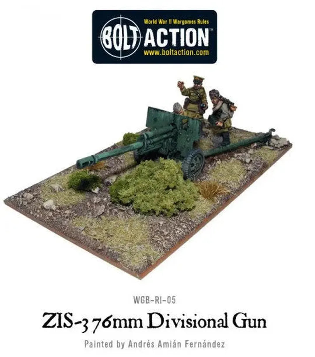 Soviet Zis 3 Gun-Warlord Games-Radaddel