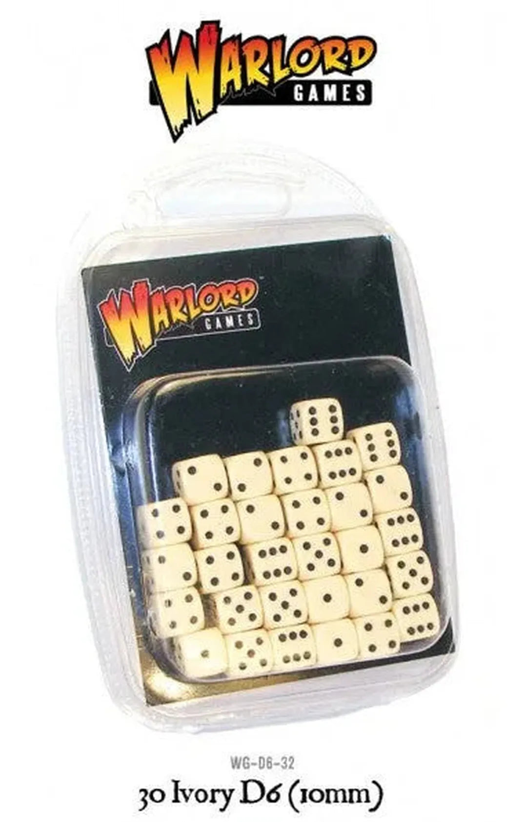 Warlord Games Würfel Elfenbein (30)-Warlord Games-Radaddel