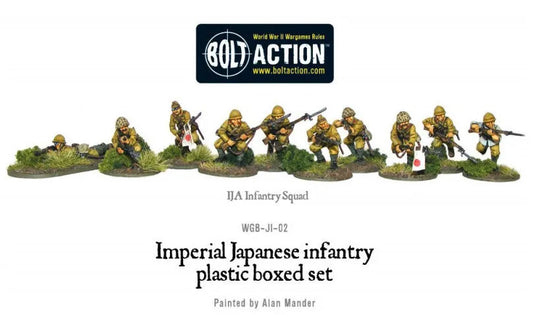Imperial Japanese Infantry Plastik-Warlord Games-Radaddel