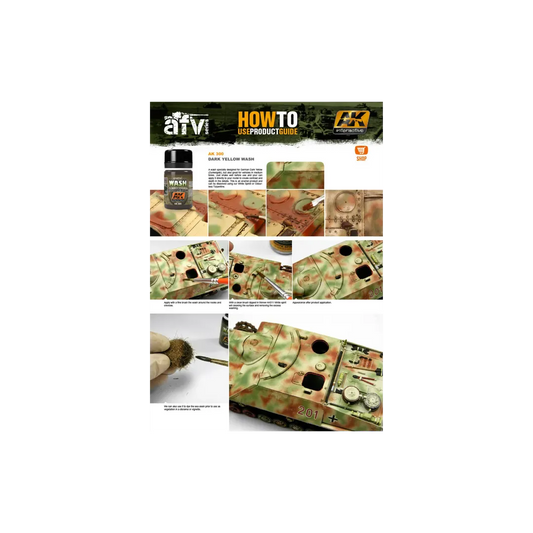 Dark Yellow Wash (25)-AK-Interactive-Radaddel
