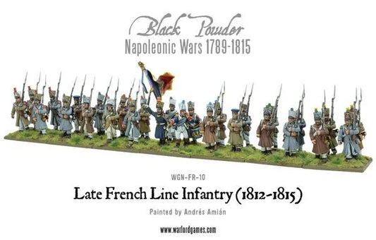 Napoleonic Late French Line Infantry-Warlord Games-Radaddel