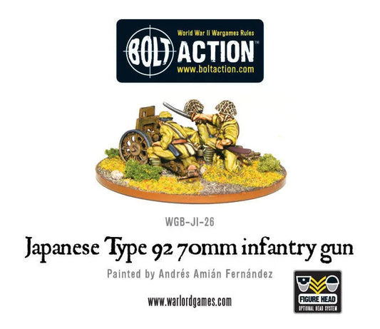 Imperial Japanese Type 92 70mm Infantry Gun-Warlord Games-Radaddel