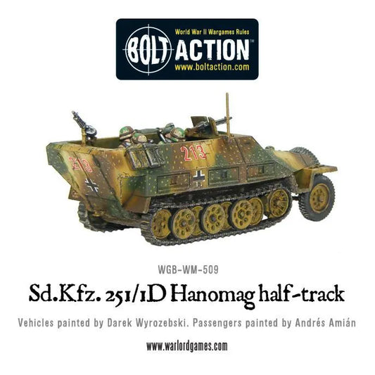 Sd.Kfz 251/1 Ausf D Hanomag-Warlord Games-Radaddel