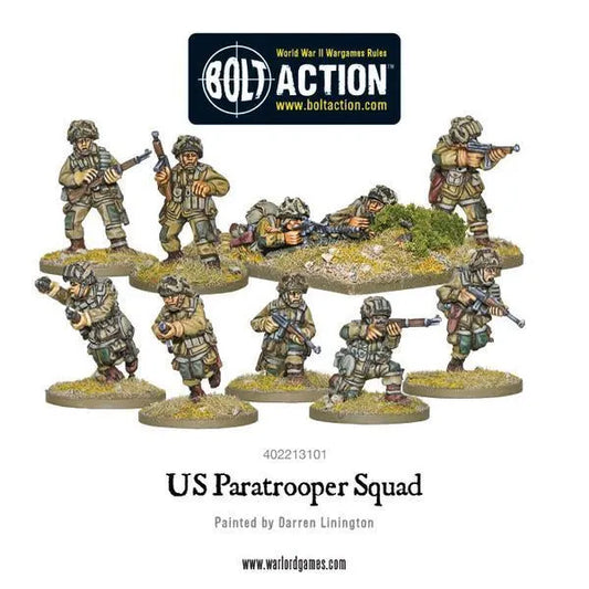 US Paratrooper Squad-Warlord Games-Radaddel