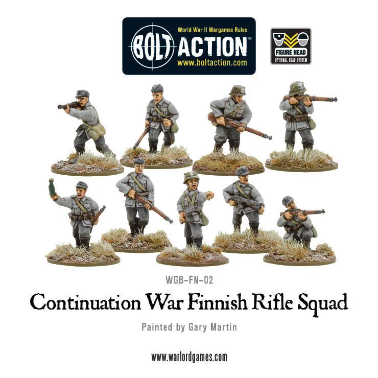 Finnish Infantry Squad-Warlord Games-Radaddel