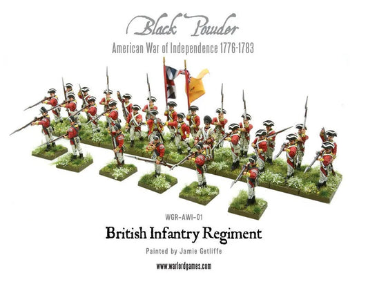 British Infantry Regiment (Plastic Box)-Warlord Games-Radaddel