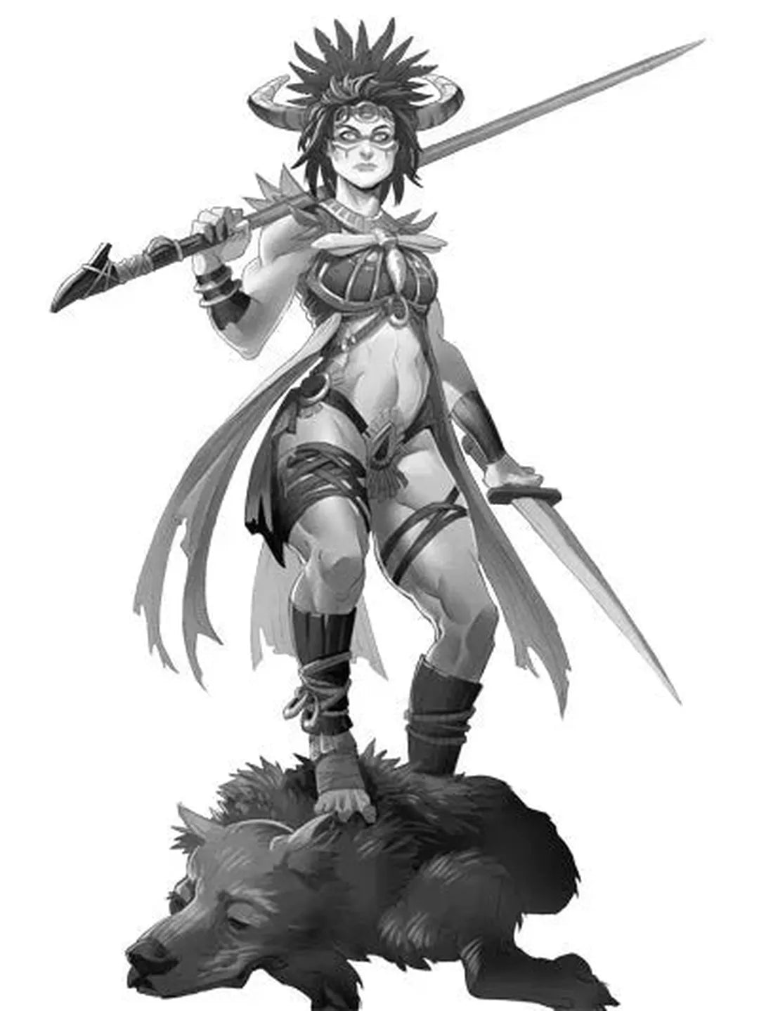 Cauyacatl | Amazonen-Freebooter Miniatures-Radaddel
