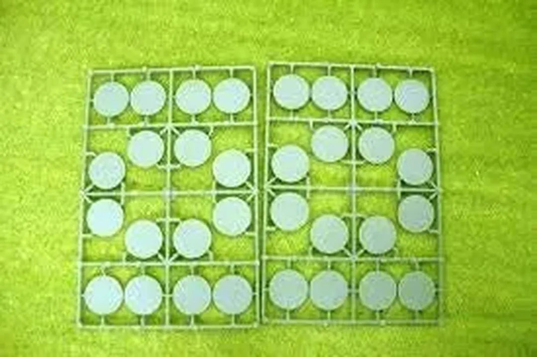30 mm runde Bases flach (32)-Renedra-Radaddel