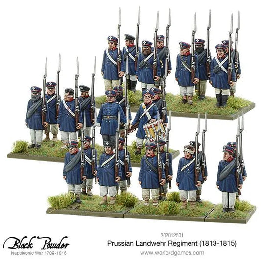 Prussian Landwehr Regiment 1813-1815-Warlord Games-Radaddel