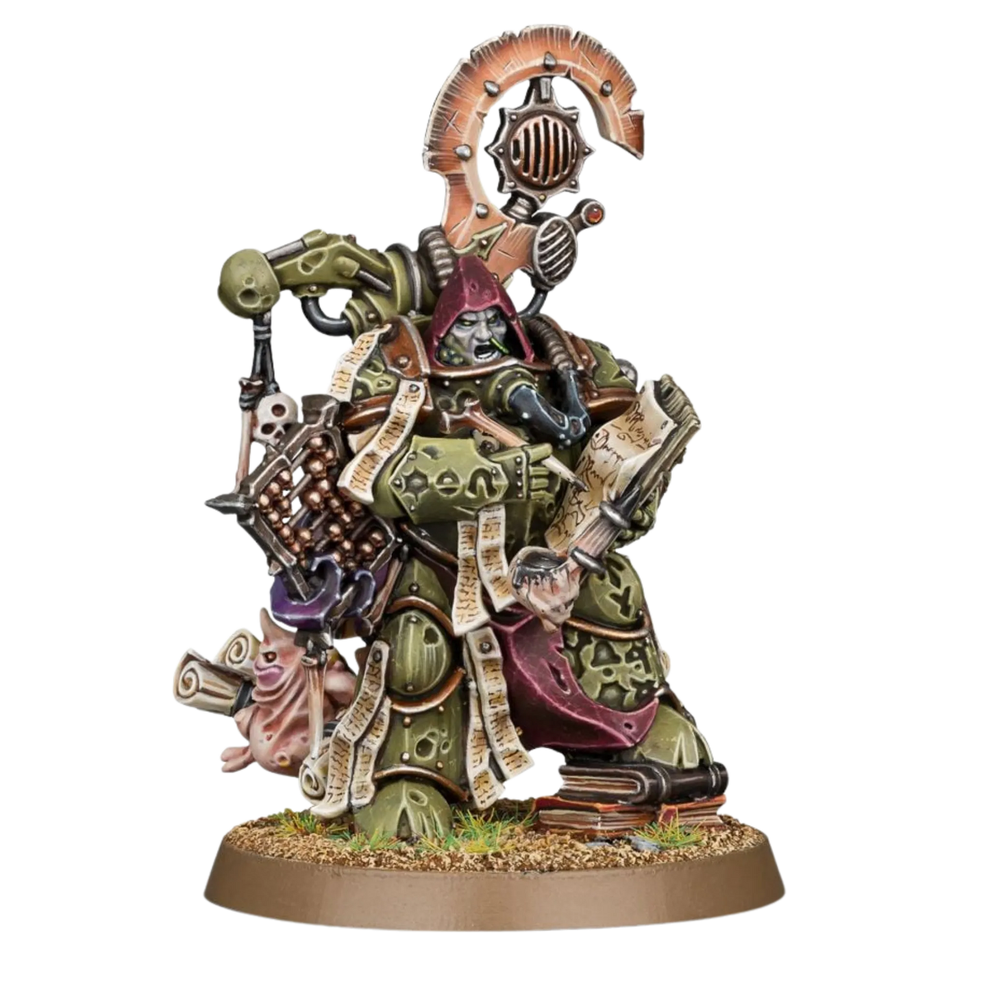 Death Guard: Scribbus Wretch the Tallyman-Games Workshop-Radaddel