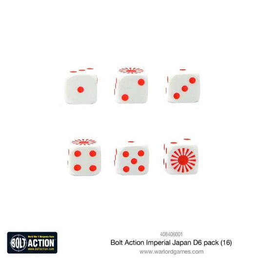 Bolt Action Imperial Japanese D6 pack-Warlord Games-Radaddel