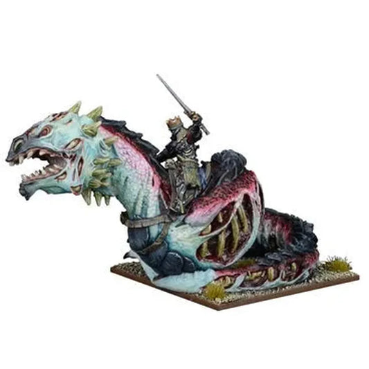 Undead Revenant King On Undead Wyrm-Mantic Games-Radaddel