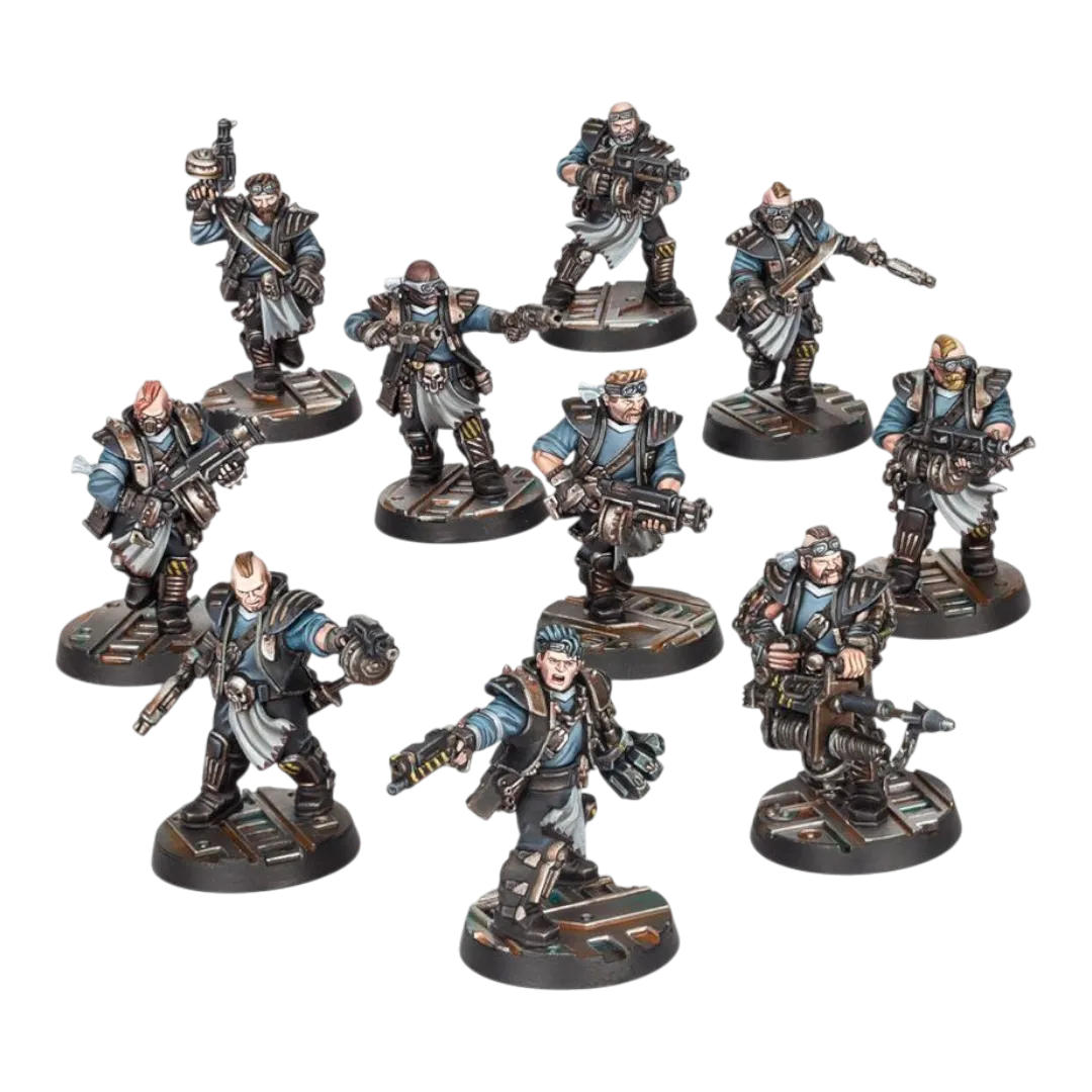 Necromunda: Orlock Gang-Games Workshop-Radaddel