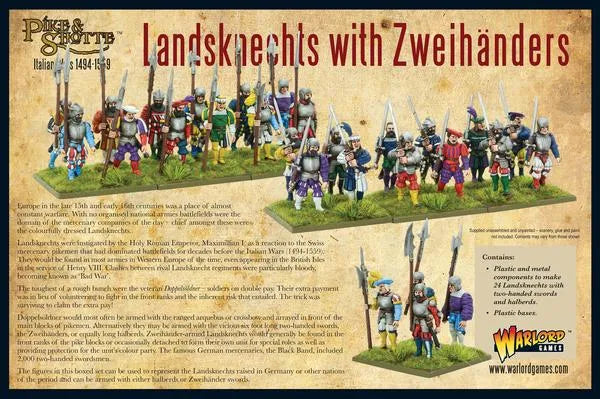 Landsknechts with Zweihanders-Warlord Games-Radaddel