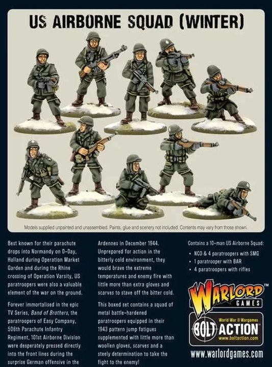 US Airborne Squad (Winter)-Warlord Games-Radaddel
