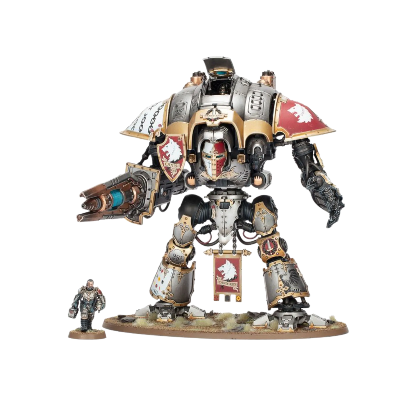 Imperial Knights: Knight Preceptor / Canis Rex-Games Workshop-Radaddel