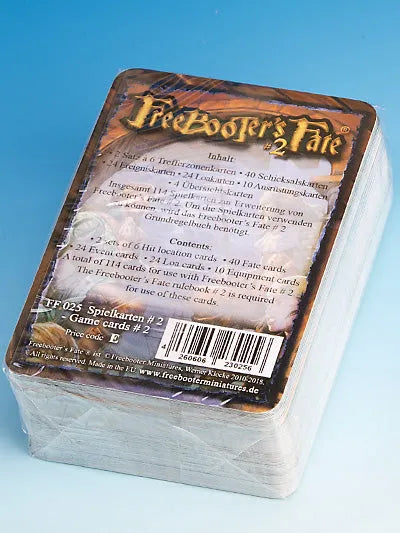 Freebooter's Fate Spielkarten 2. Edition-Freebooter Miniatures-Radaddel