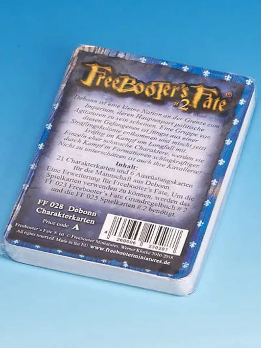 Debonn Charakterkarten-Freebooter Miniatures-Radaddel