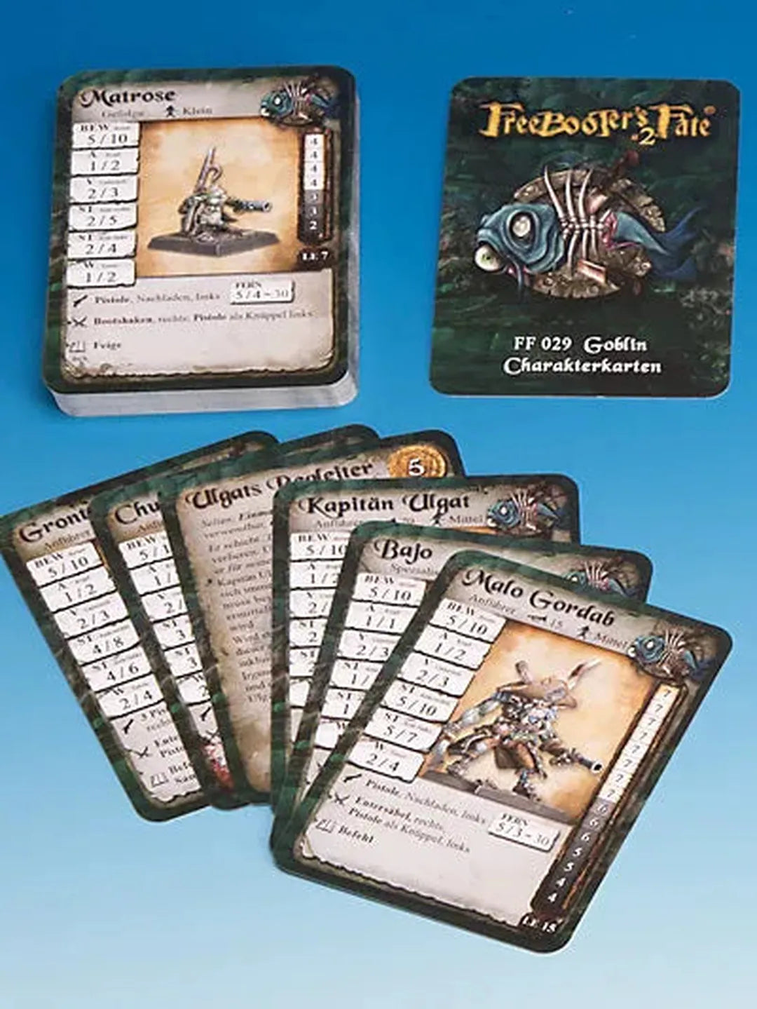 Goblin Charakterkarten-Freebooter Miniatures-Radaddel