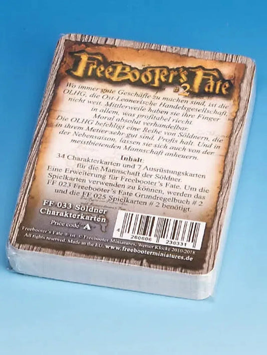 Söldner Charakterkarten-Freebooter Miniatures-Radaddel
