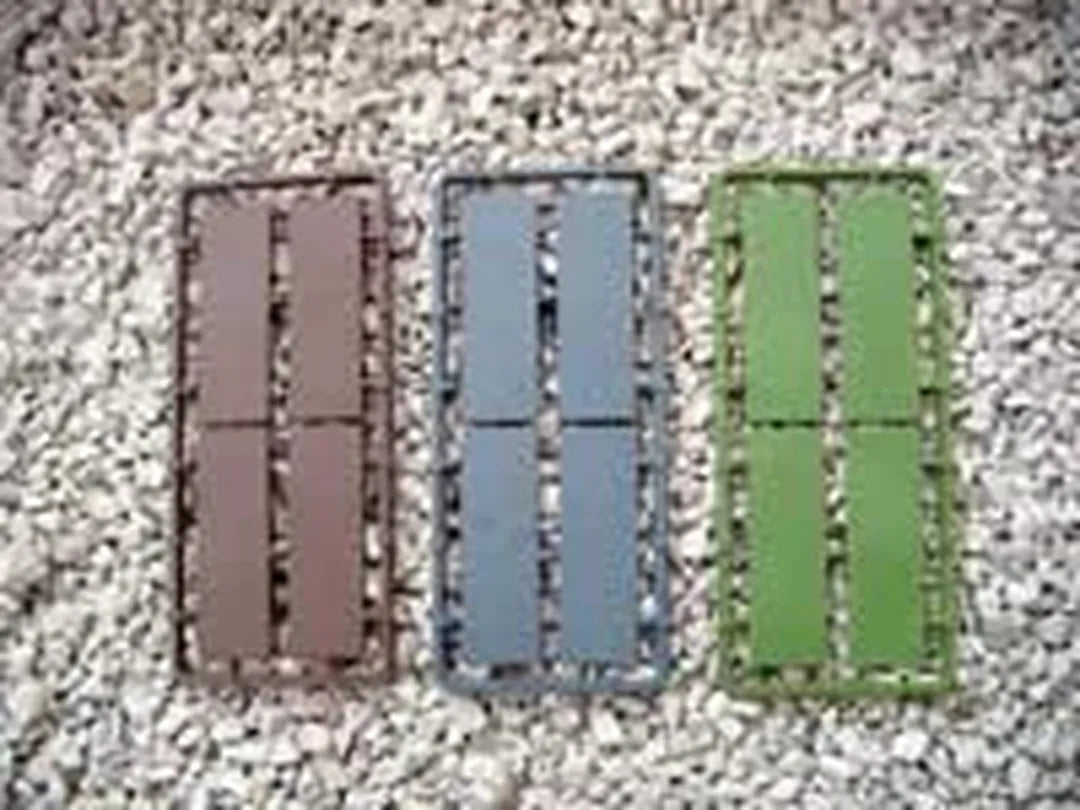 60 mm x 20 mm flache Bases (16 Stück)-Renedra-Radaddel