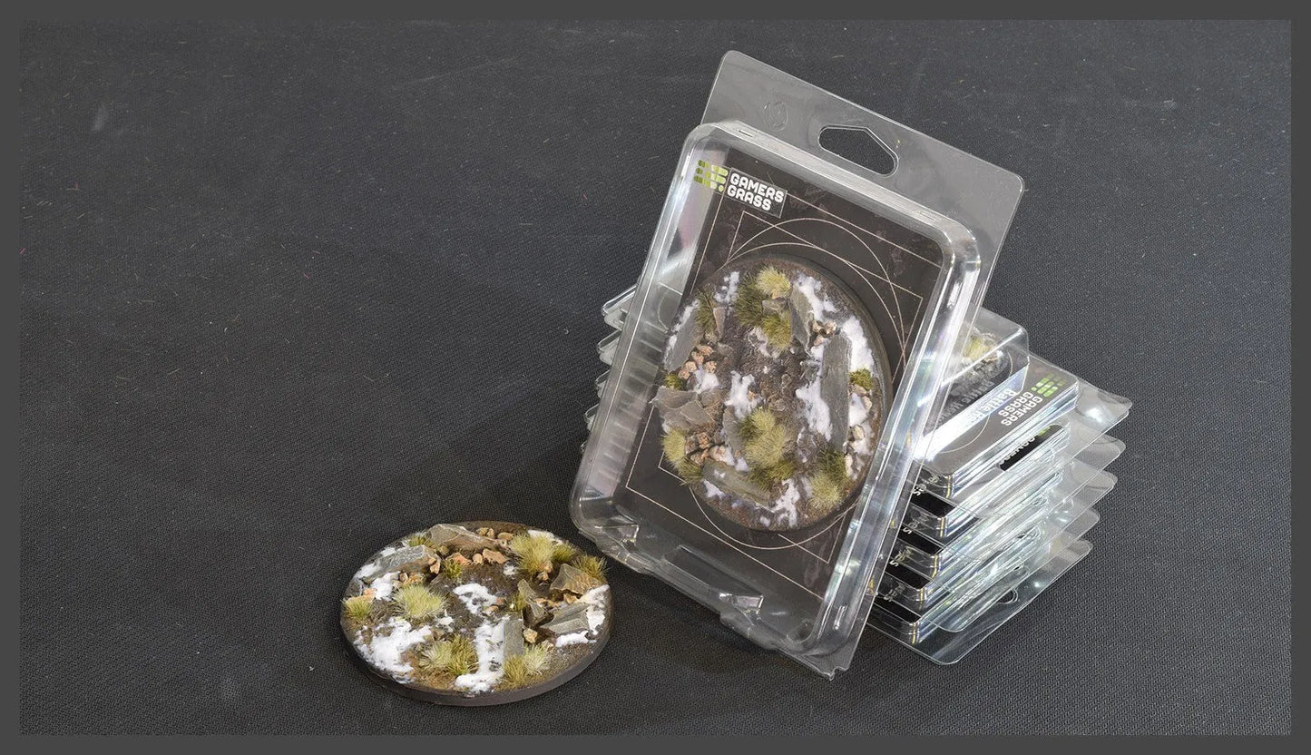 Round Winter Base 100mm (x1)-Gamers Grass-Radaddel