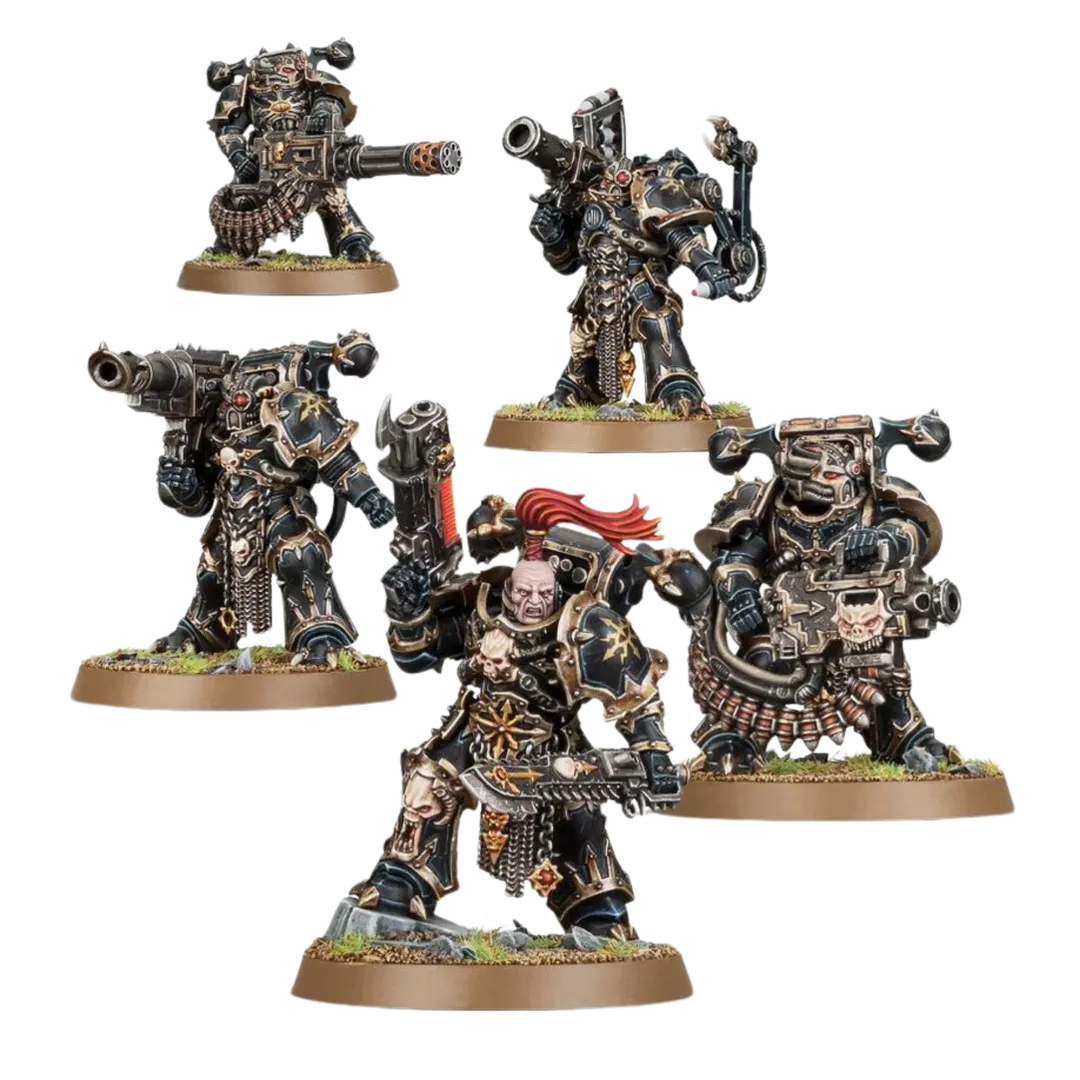 Chaos Space Marines: Havocs-Games Workshop-Radaddel