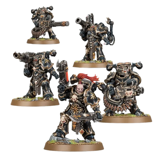 Chaos Space Marines: Havocs-Games Workshop-Radaddel