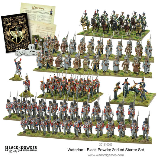 Waterloo - Black Powder 2. Edition Starterset (deutsch)-Warlord Games-Radaddel
