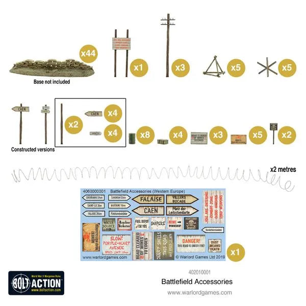 Bolt Action: Battlefield Accessoires-Warlord Games-Radaddel