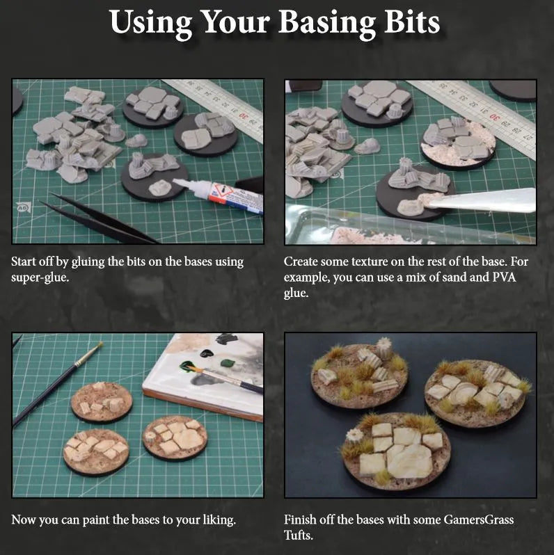 Basing Bits - Temple-Gamers Grass-Radaddel