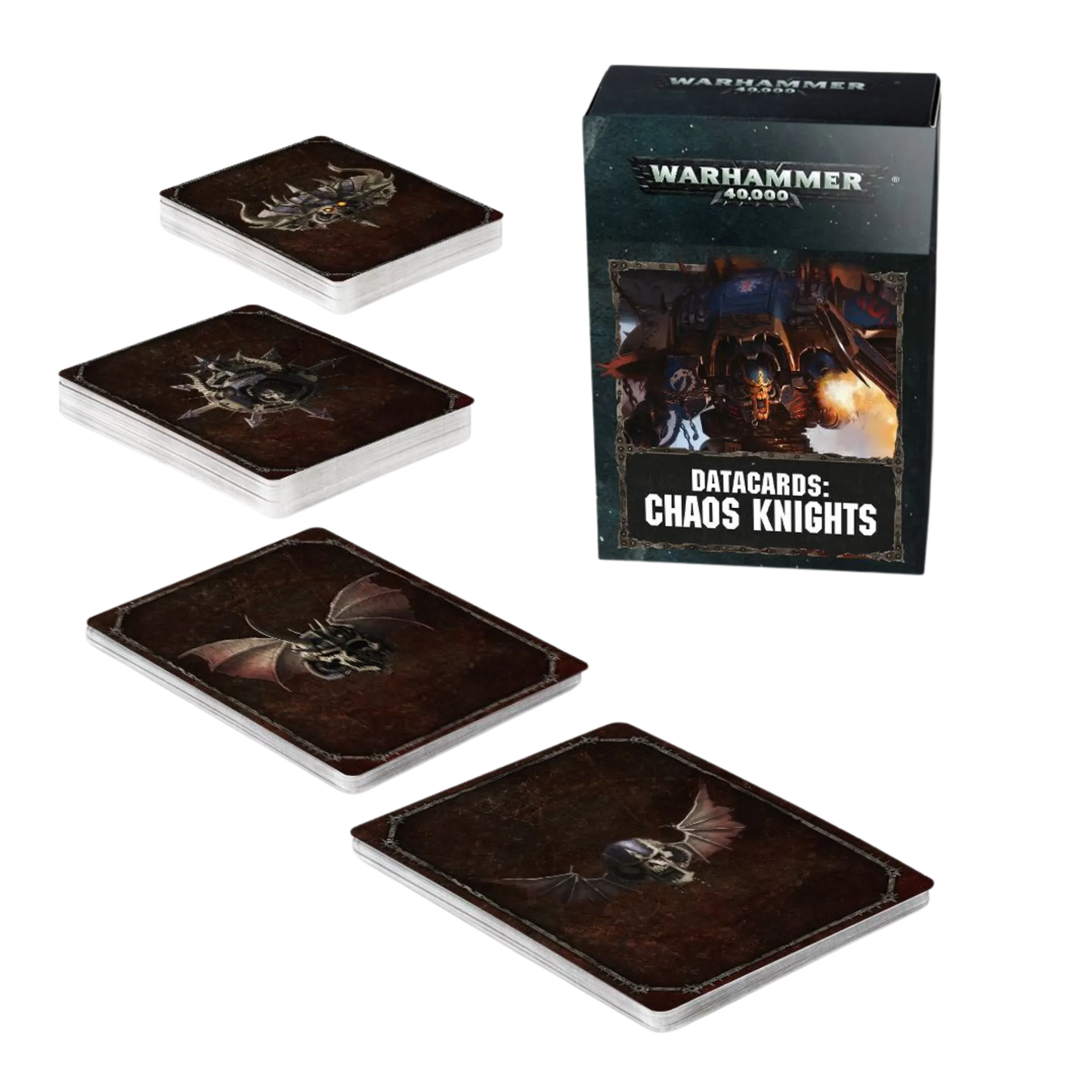 Chaos Knights: Datacards 8. Edition (deutsch) 2019-Games Workshop-Radaddel