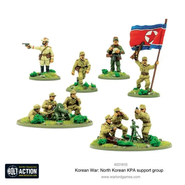 North Korean KPA Support Group-Warlord Games-Radaddel