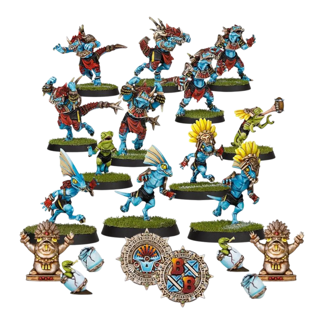Blood Bowl: Lizardmen Blood Bowl Team-Games Workshop-Radaddel