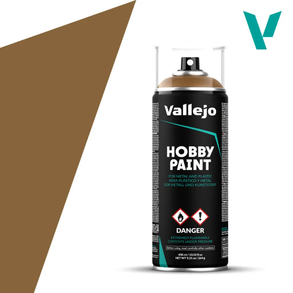 Vallejo Fantasy Color Primer Leather Brown-Vallejo-Radaddel