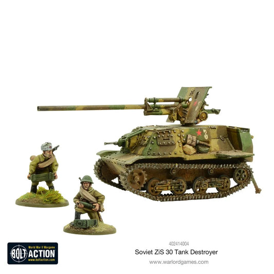 ZIS-30 Tank Destroyer-Warlord Games-Radaddel