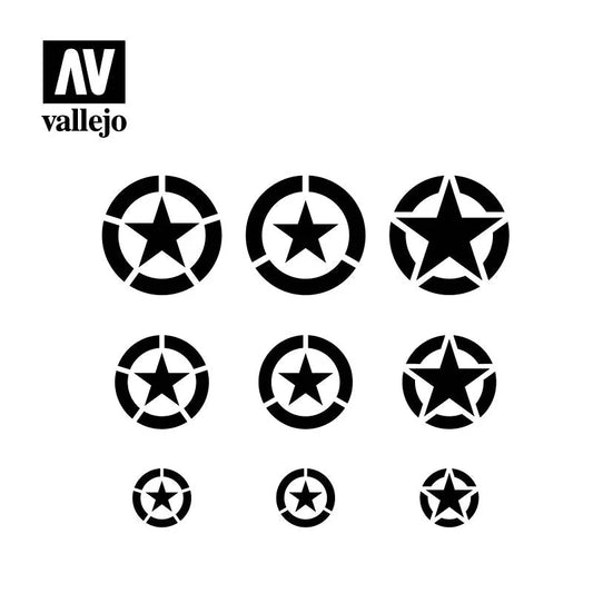 USAF Markings Stencil-Vallejo-Radaddel