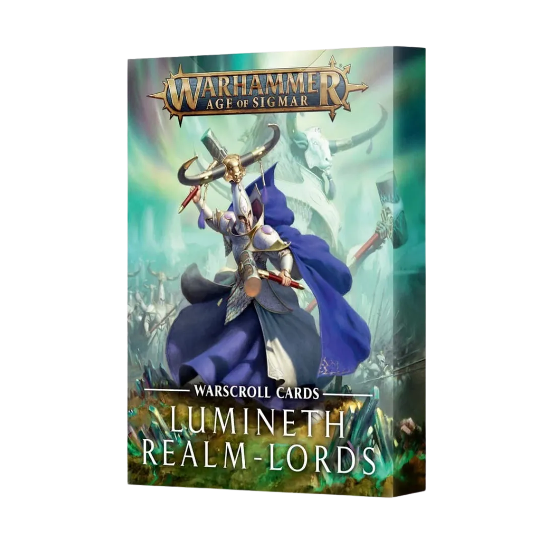Lumineth Realm-Lords: Warscroll Cards (deutsch)