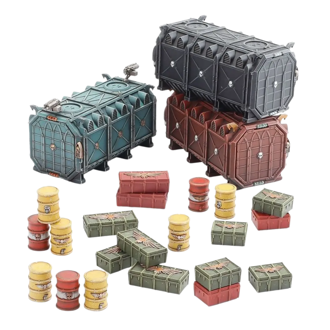 Battlezone: Manufactorum Munitorum Armoured Containers-Games Workshop-Radaddel