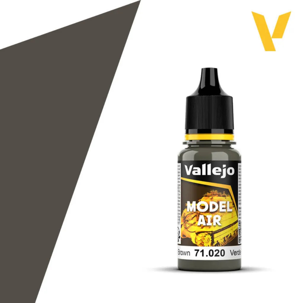 Model Air 020 Green Brown-Vallejo-Radaddel
