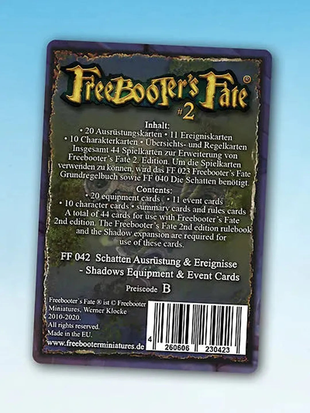 Schatten Ausrüstung & Ereignisse-Freebooter Miniatures-Radaddel