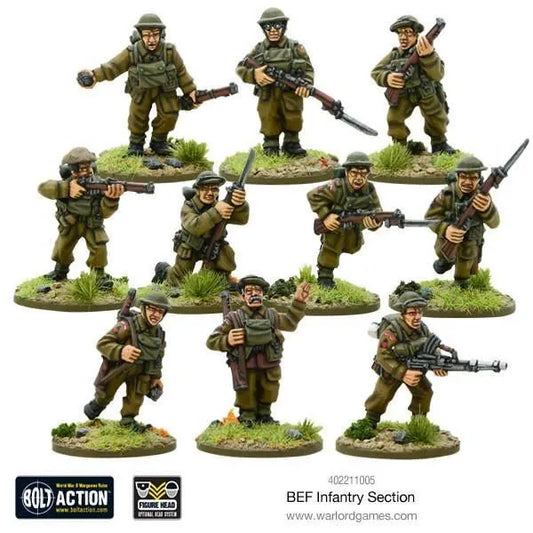 BEF Infantry Section-Warlord Games-Radaddel