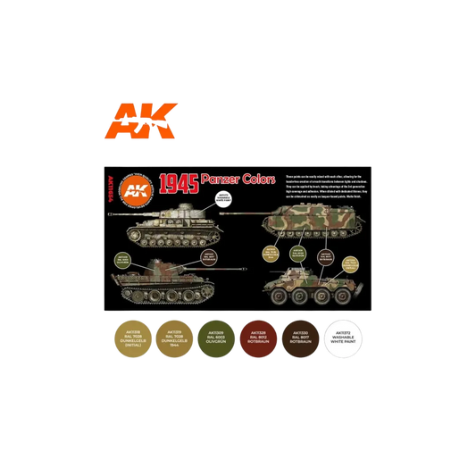 1945 Panzer Colors-AK-Interactive-Radaddel