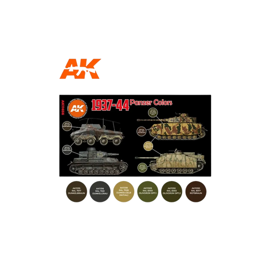 1937-44 Panzer Colors-AK-Interactive-Radaddel
